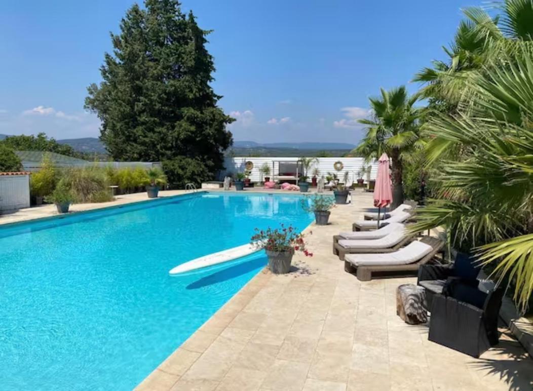 Domaine De La Sourco - Villa, Maisons & Chalet, Magnifique Havre De Paix En Provence 普罗旺斯地区特朗 外观 照片
