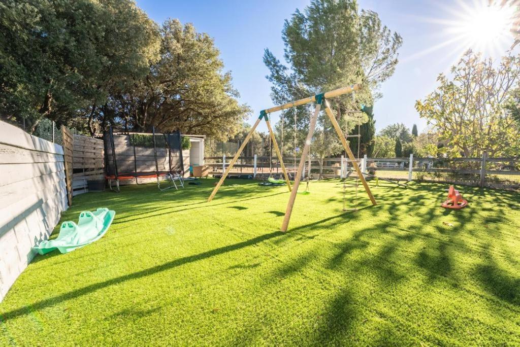 Domaine De La Sourco - Villa, Maisons & Chalet, Magnifique Havre De Paix En Provence 普罗旺斯地区特朗 外观 照片