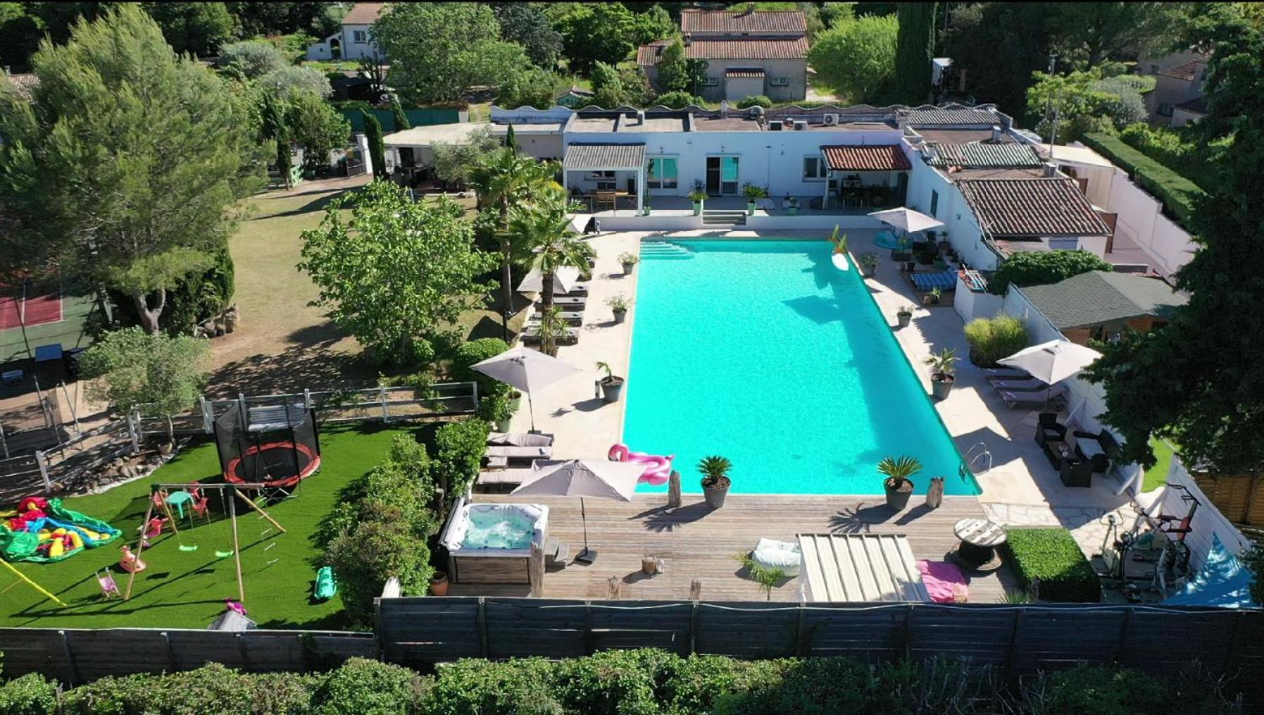 Domaine De La Sourco - Villa, Maisons & Chalet, Magnifique Havre De Paix En Provence 普罗旺斯地区特朗 外观 照片